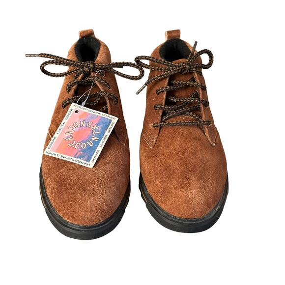 Canyon Country Womens Brown Susan Leather Shoes Boots NEW Size 7 - Picture 2 of 8